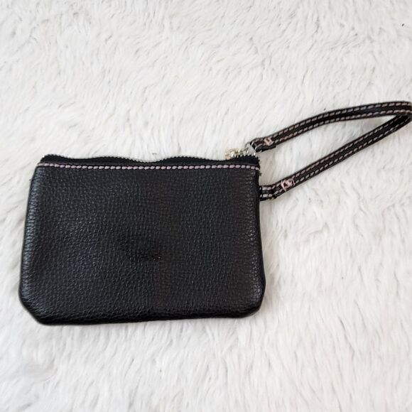 𝅺Victoria's Secret Leather Look Wristlet - Picture 6 of 10